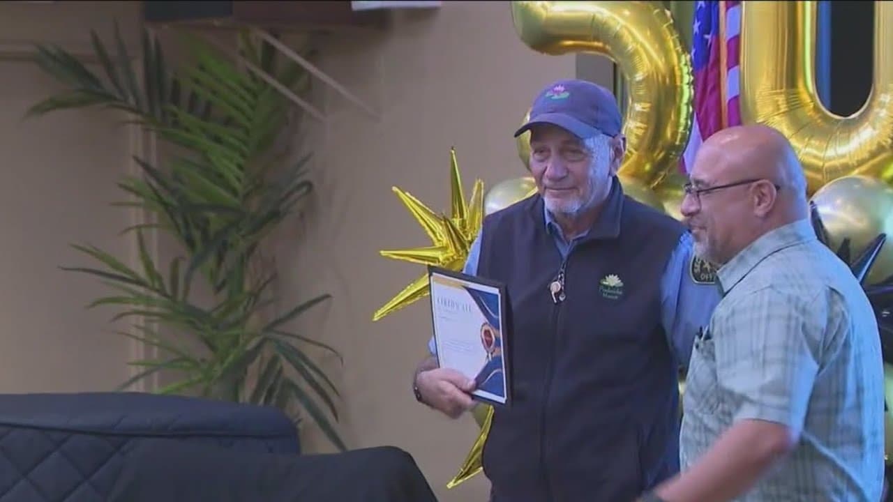 Senior Center Worker Celebrates 50 Years at a Single Job Without Taking Any Sick Days