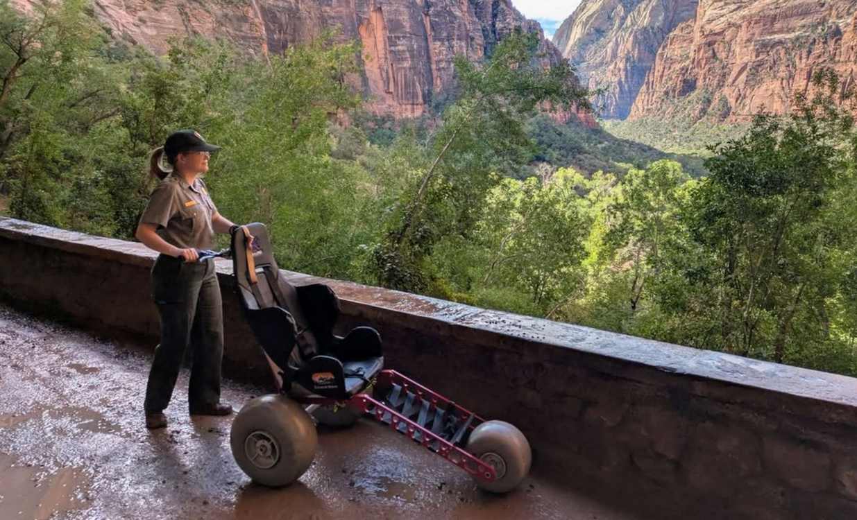 Zion Becomes First National Park to Get All-Terrain Wheelchair for Public Use