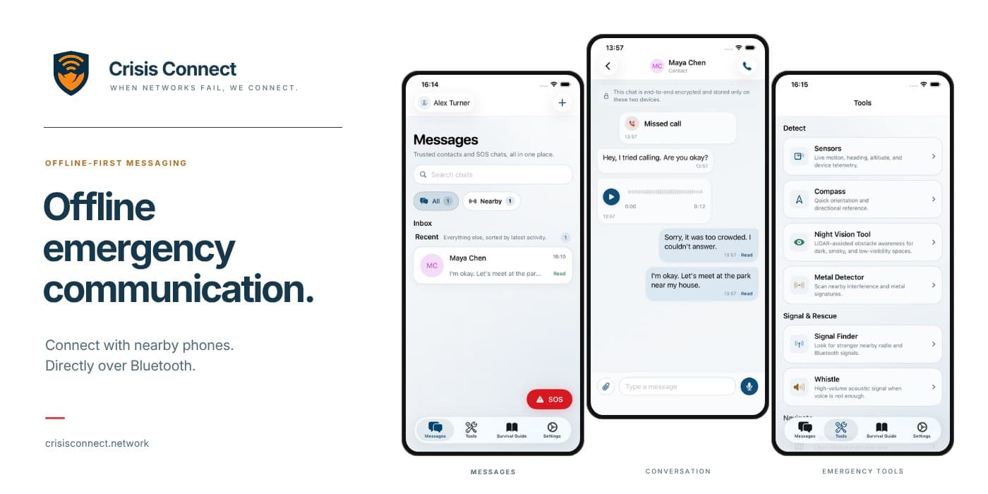 Teen’s Disaster Messaging App Can ‘Hop’ Across Bluetooth When Cellular Networks Collapse