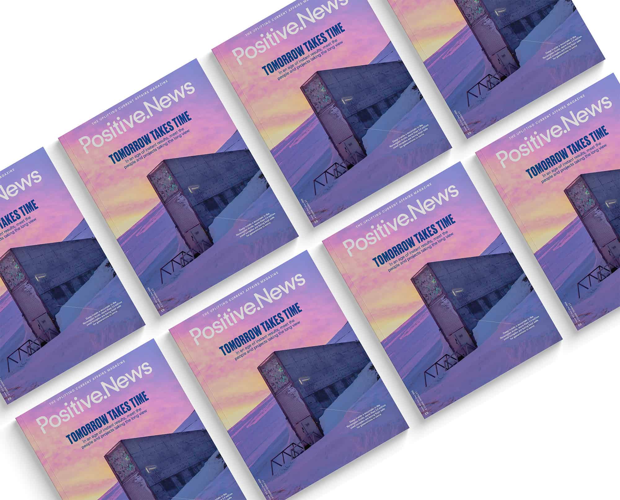 A future worth building. What to expect in the new issue of Positive News magazine