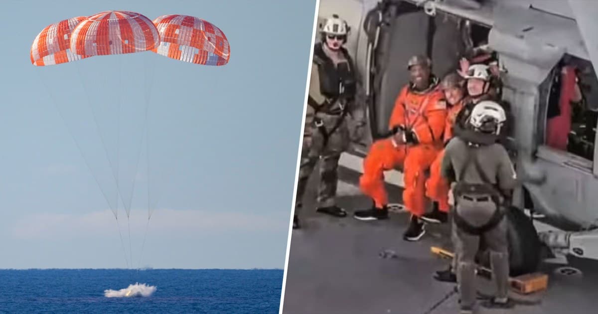 The Emotional Moment Artemis II Astronauts Return to Earth After Historic Journey Around Moon