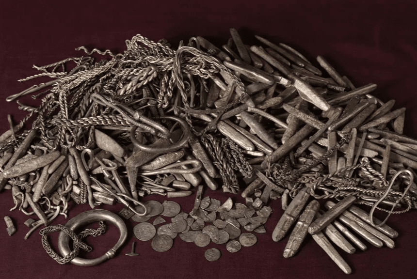 Man Finds Denmark's Largest Viking Age Silver Hoard in His Backyard