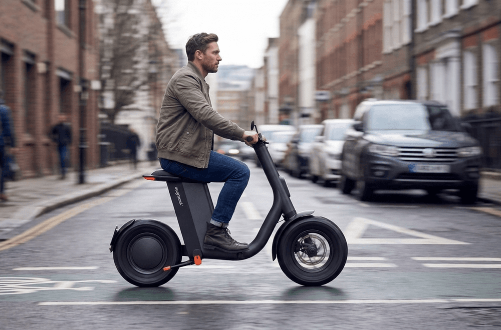 Foldable eMoped For Getting Around Town