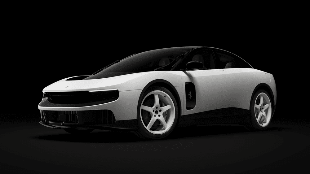 Ferrari's First EV Sells For $40 Million at Auction