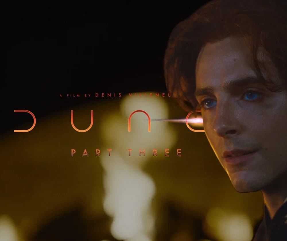 Epic Conclusion: Official Trailer for 'Dune - Part Three'
