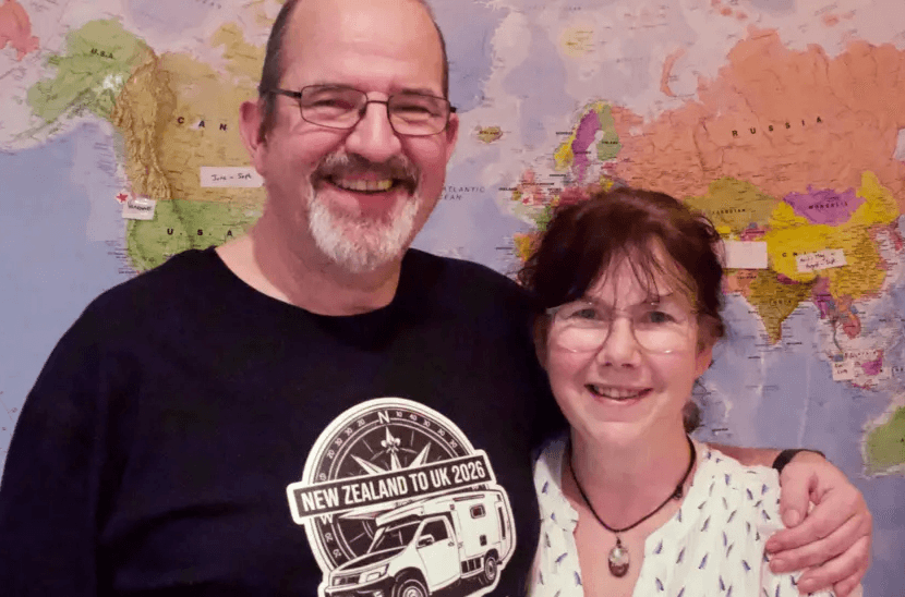 Couple Drive 66,000 Miles Around World in Campervan