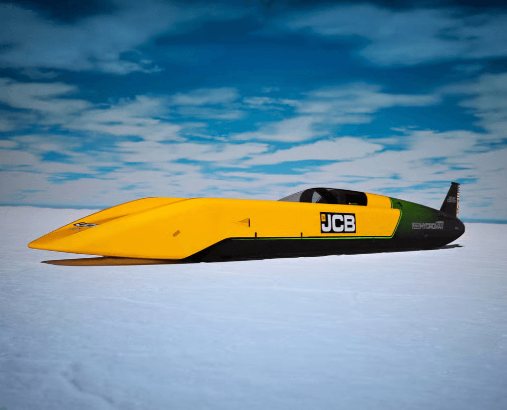 JCB Hydromax Sets World Land Speed Record For Clean-Power