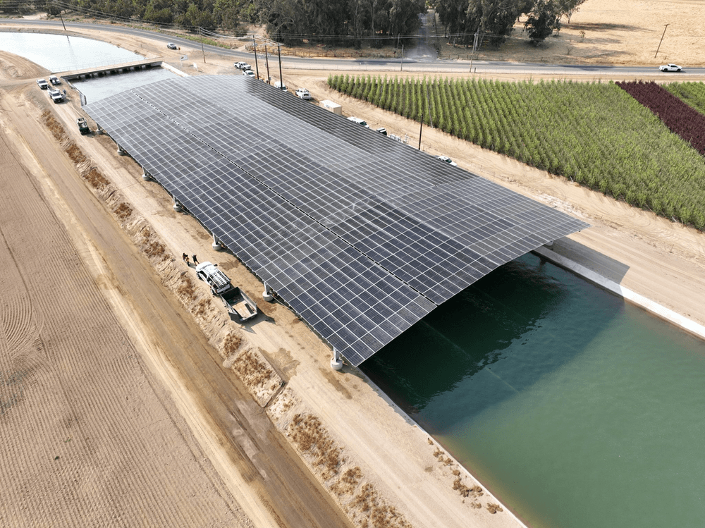 Solar Panels Over California Canals do Much More Than Just Generate Clean Power