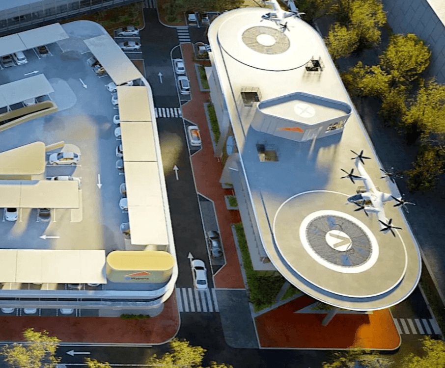 World’s First Purpose-Built eVTOL Vertiport Gets Approval in Dubai