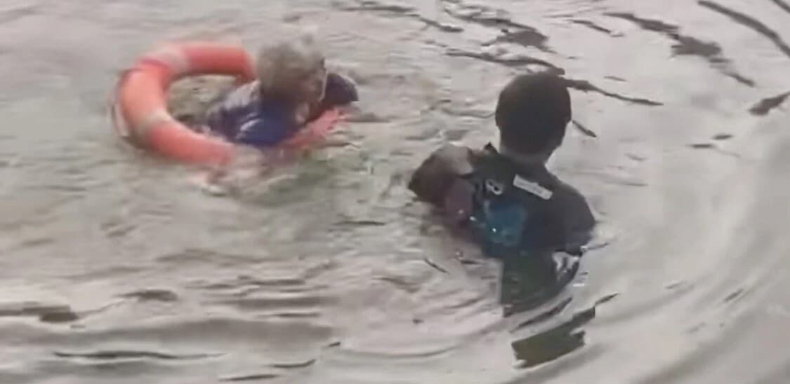 Grandmother Who Only Learned to Swim After Retiring Saves Drowning Man Half Her Age