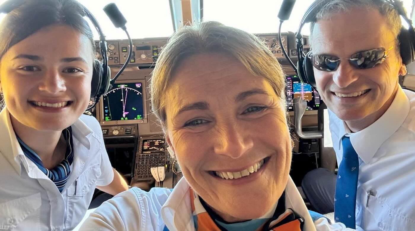 Daughter Gets to Join Dad as Co-Pilot, With Mom Serving on Flight’s Cabin Crew: A Surprise Full Circle Moment