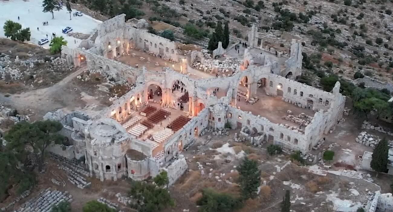 Ancient Christian Site Reopens in Syria After 14 Years, a War, and an Earthquake