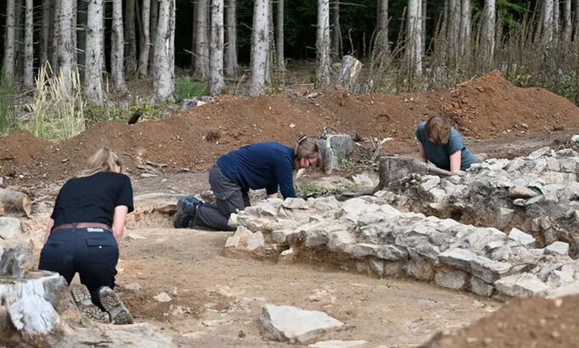 Inches Below the Forest Floor, Archeologists in Germany Unearthed a Roman Temple to the War God